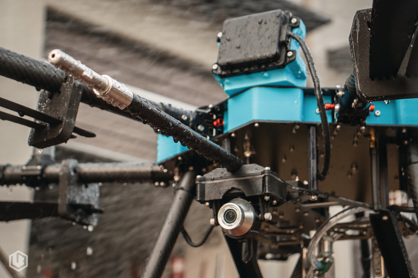 Roof Cleaning via drone
